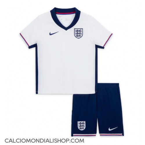 Maglie da calcio Inghilterra Prima Maglia Bambino Europei 2024 Manica Corta (+ Pantaloni corti)